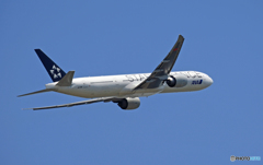 ANA STAR 777-381 JA731A 飛行 