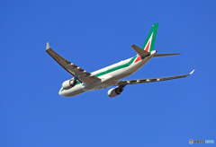 出発 ☀Alitalia A330-202 EI-EJH