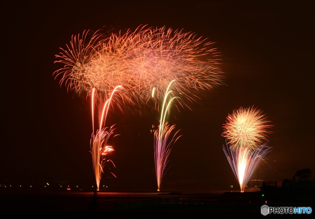 ☮　休憩タイム（176）花火　☮　