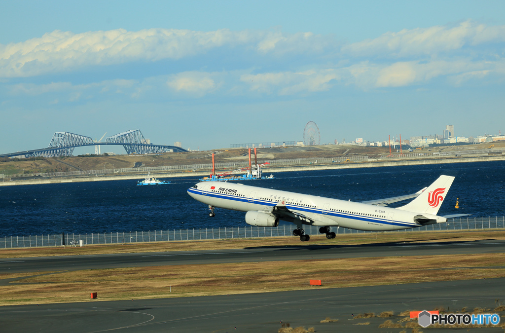 「中国の春慶節」の様な・羽田☮・定番の撮り方？