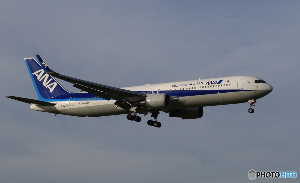 ANA 767-381 着陸　