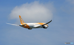 出発 scoot 787-9 9V-OJE