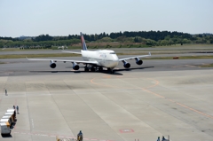 到着（11）Delta 747-400 　　