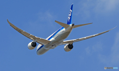 出発 ANA 787-8 JA827A