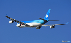 Air Tahiti Nui A340-313 F-OSUN 飛び立ち　