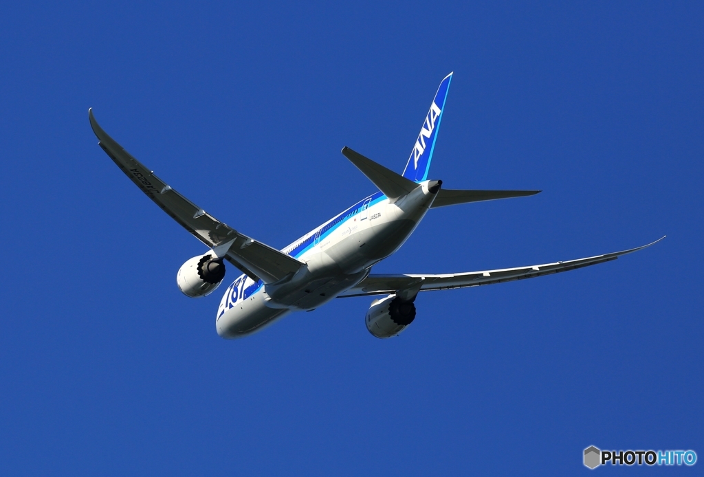 ANA 787-8 JA823A 離陸　