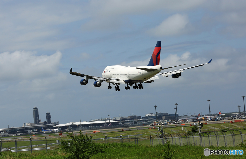  ７４７ジャンボ機 Delta 747-400 N673US