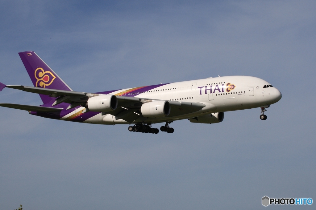 到着　Thai A380-841
