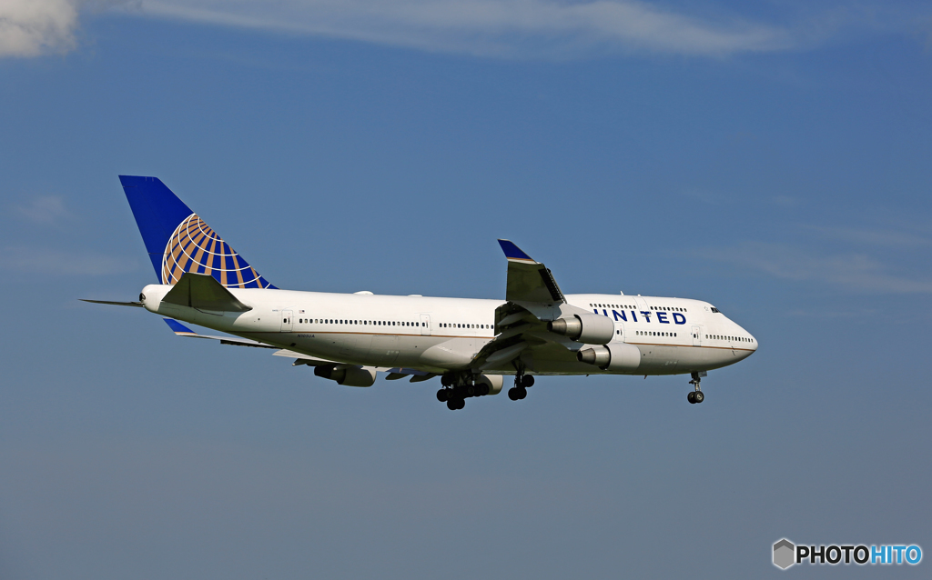 United 747-400 N105UA/ジャンボ保存委員会