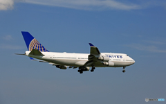 United 747-400 N105UA/ジャンボ保存委員会