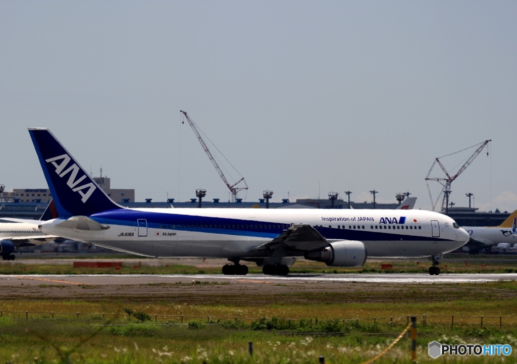 出発　ANA 767-300ER 