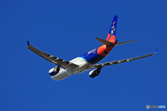 「青空」 Air Calin A330-202 F-OHSD飛び立ち