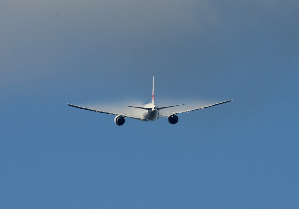 離陸（336）JAL 777-200 ﾍﾞｲﾊﾟｰ
