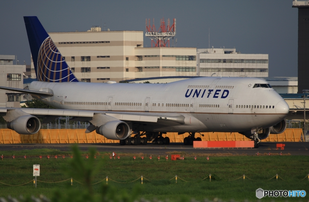United７４７ジャンボ機