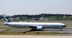 出発（41）CATHAY PACIFIC 777　　
