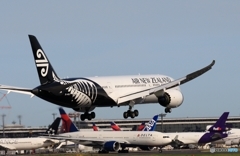 Air New Zealand 787-9 到着　