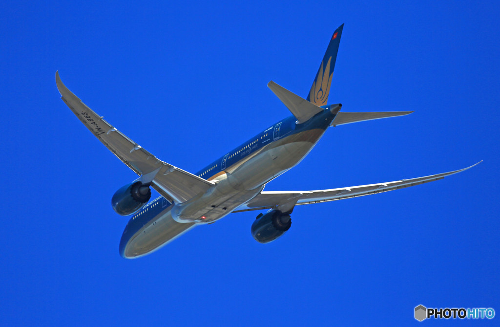最近のvietnam B787-9 VN-A863