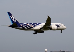 ANA 787-8 到着　