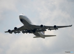 Lufthansa 747-430 離陸　