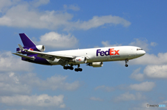 FedEx MD-11 N617FD 着陸　