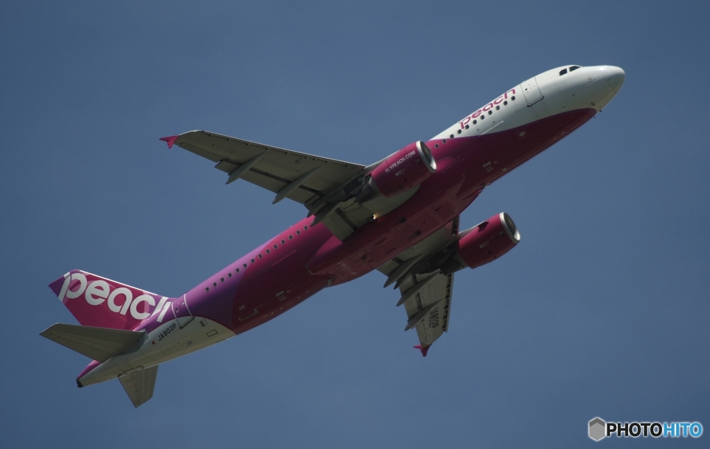peach A320-200 出発　