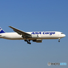 ☀ANA Cargo 767-381 JA601F 着陸 