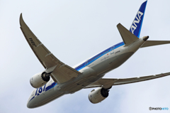 ANA 787-8 JA814A 出発 