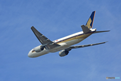 出発 SINGAPORE 777-212 9V-SQM