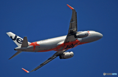 Jetstar A320-232 JA08JJ 離陸 