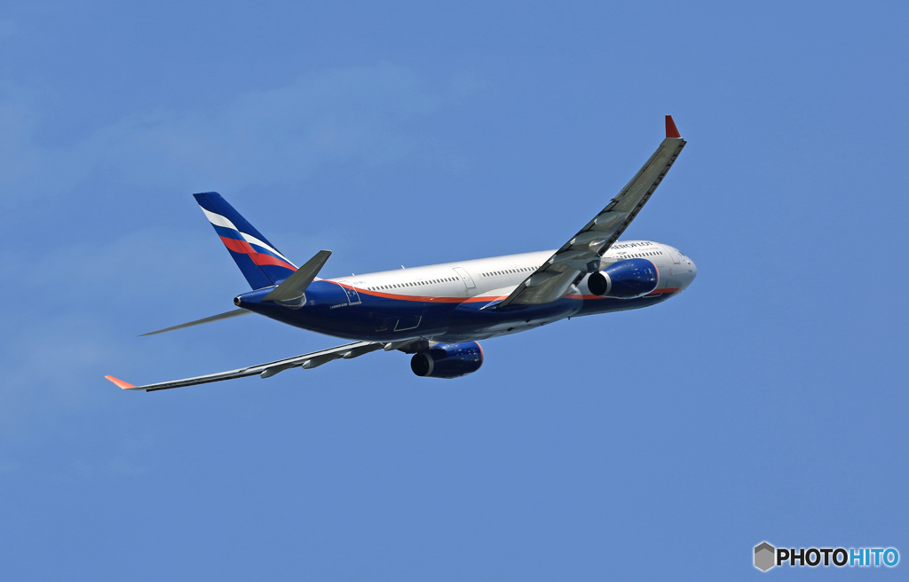 AEROFLOT A330-300 VQ-BPJ 飛び立ち 