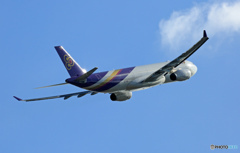 Thai A330-343 HS-TBG 離陸　