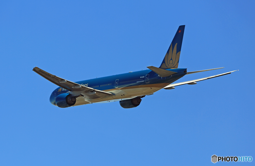 vietnam 777-200 VN-A143 離陸 