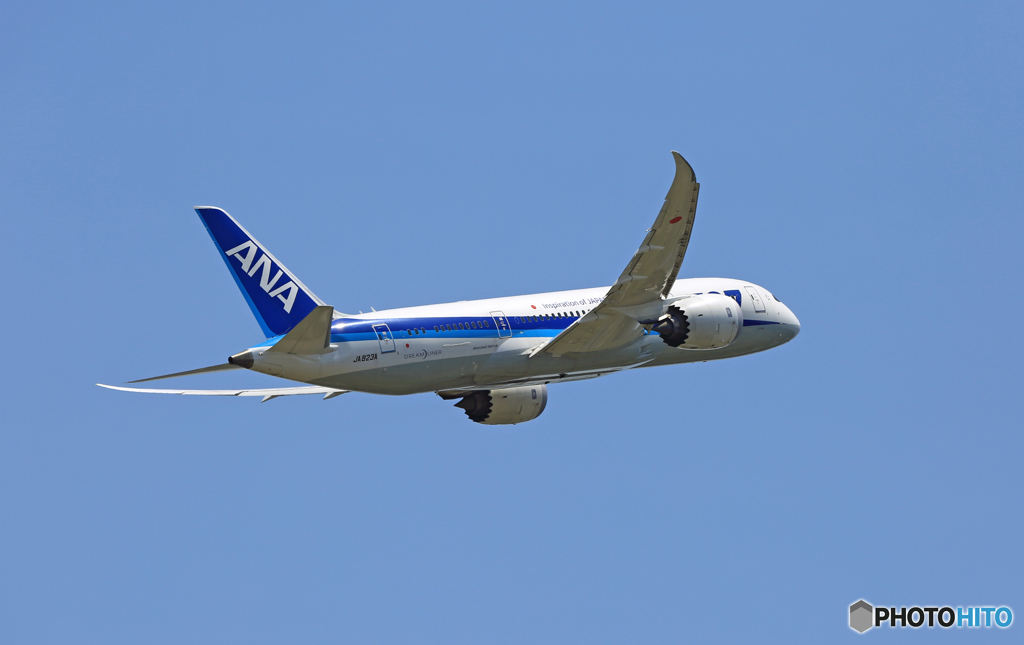 ANA 787-8 JA823A 離陸 