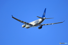 [青い空]　Alitalia A330-202 EI-DIR