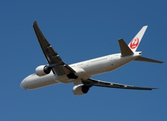 JAl 777-346 飛行
