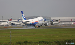 NCA 747-8KZF JA11KZ 到着 