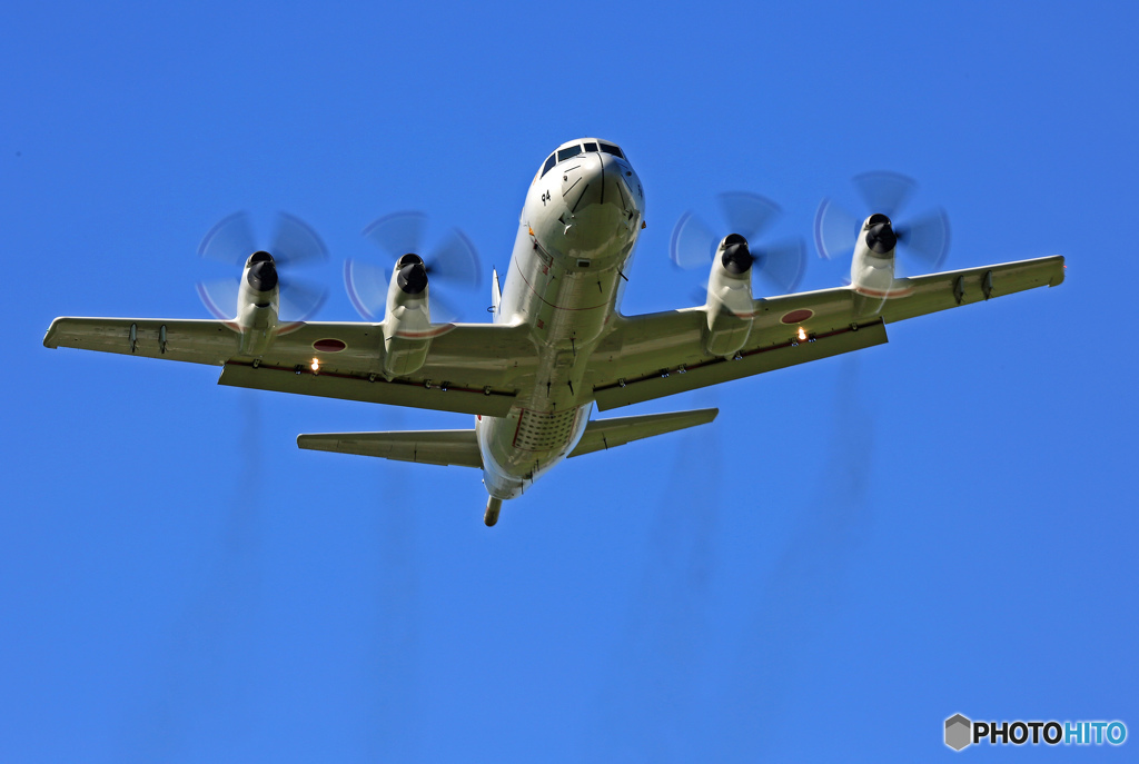 初めての厚木基地(３８)..P-3Cをカッコよく撮る会