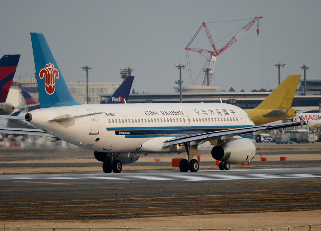 中国南方 A320-232 出発