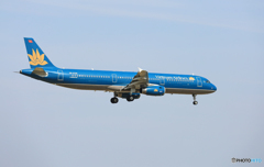 「晴れ」 Vietnam A321-231 VN-A336着陸 「晴れ」 Vietnam A321-231 VN-A336着陸