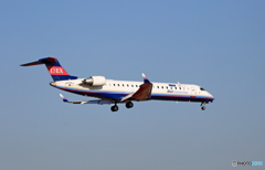 到着 IBEX ﾎﾞﾝﾊﾞﾙﾃﾞｨｱ CRJ-700 JA10RJ