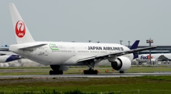 出発（189）Japan Airlines 777-200ER 