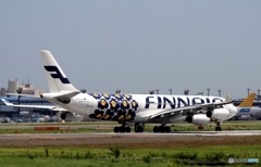 ☮ FINNAIR A340 マリメッコ ウニッコ　