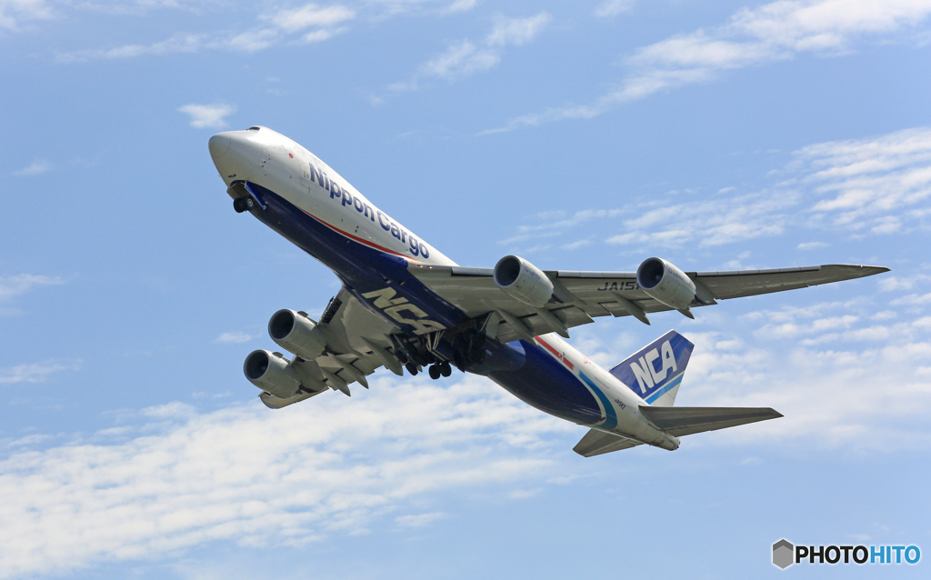 離陸NCA 747-8KZF JA15KZ/ジャンボ保存委員会