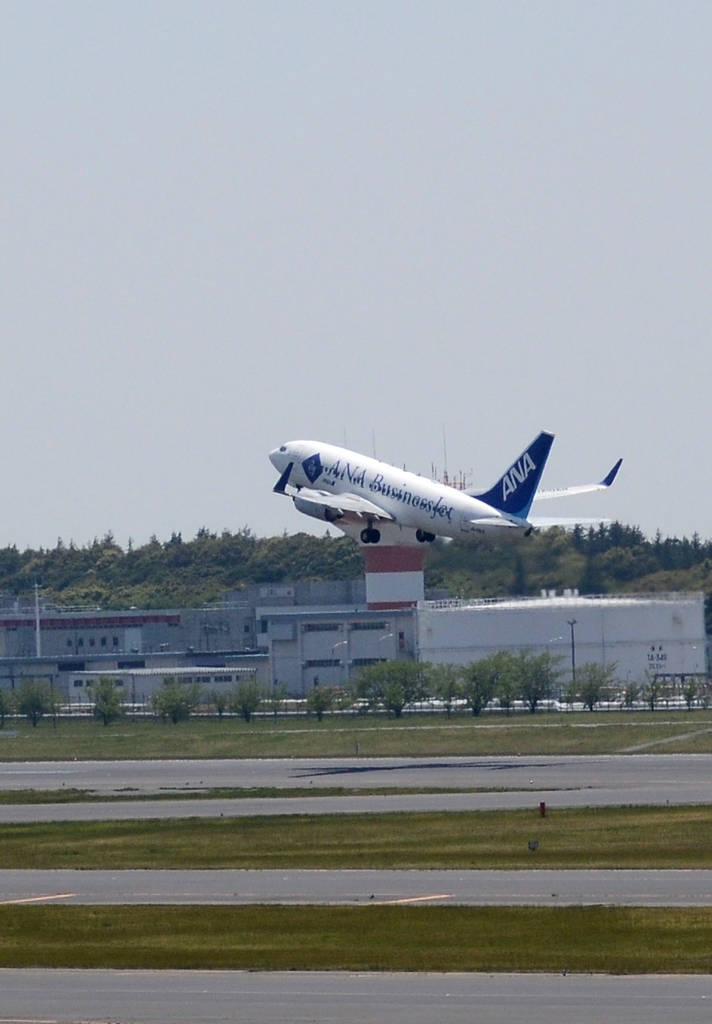 飛び立ち（148）ANA Businesjet 737-781ER