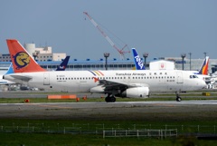 Trans Asia A320-200 出発　