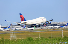 DELTA 747-400 N668US/ジャンボ保存委員会