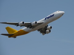離陸 POLAR 747-8F