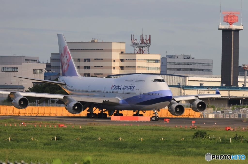 China 747-400  離陸　