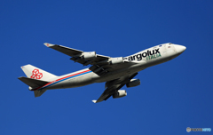 Cargolux 747-400 LX-RCV 離陸  