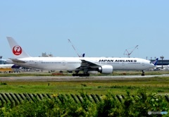 JAL 777-346ER 離陸　